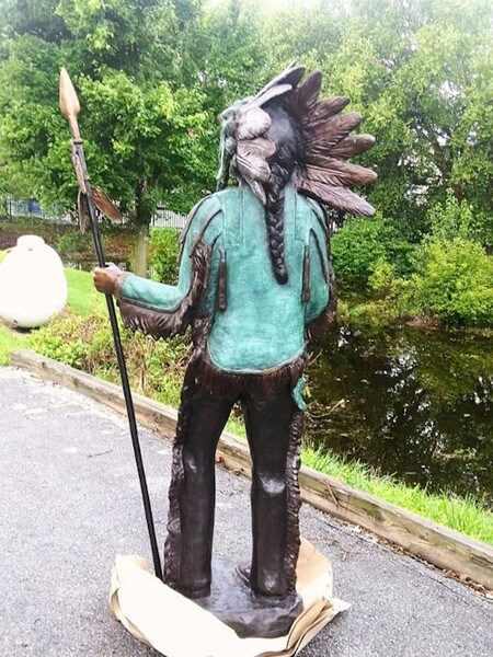 Life Size Indian Bronze Monumental Statues Sculptures Huge Statuary